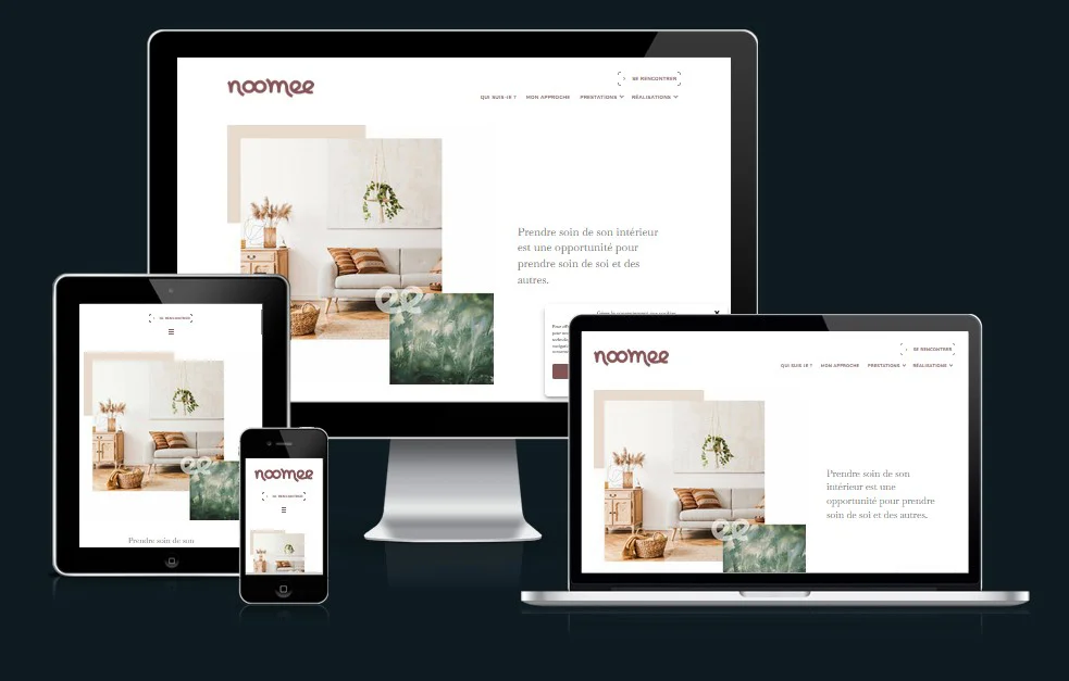 Création site web décoratrice Strasbourg