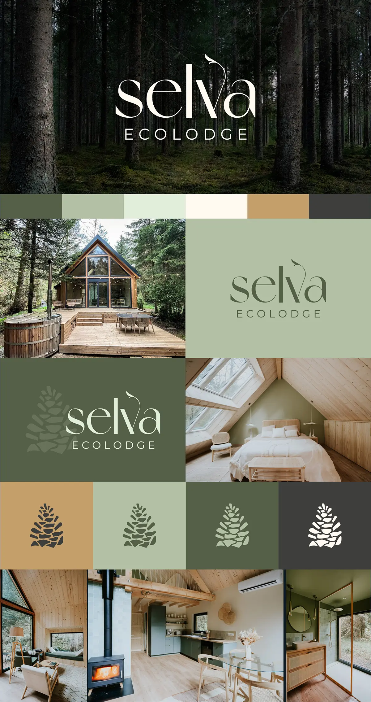 Creation logo Selva ecolodge