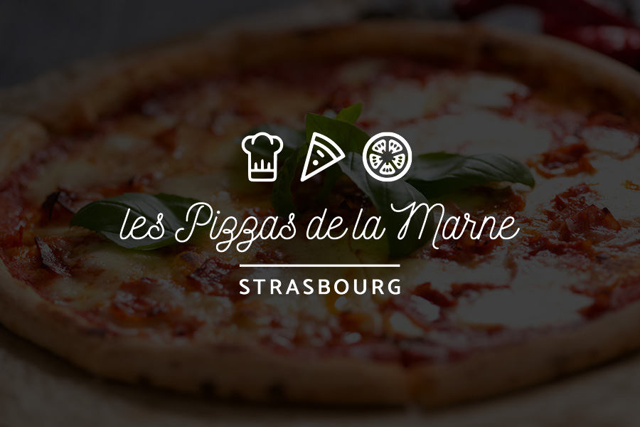 Graphiste Strasbourg logo pizzeria