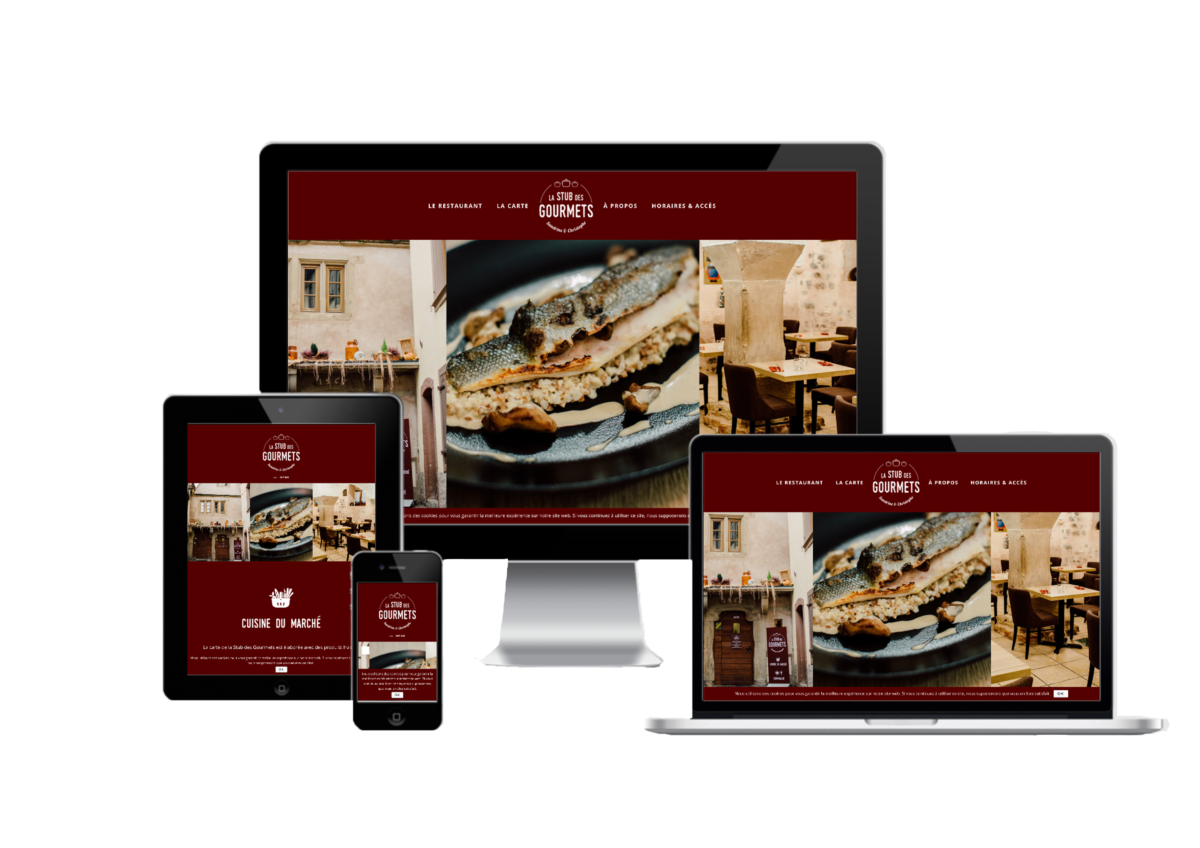 Création de site internet pour un restaurant à Obernai