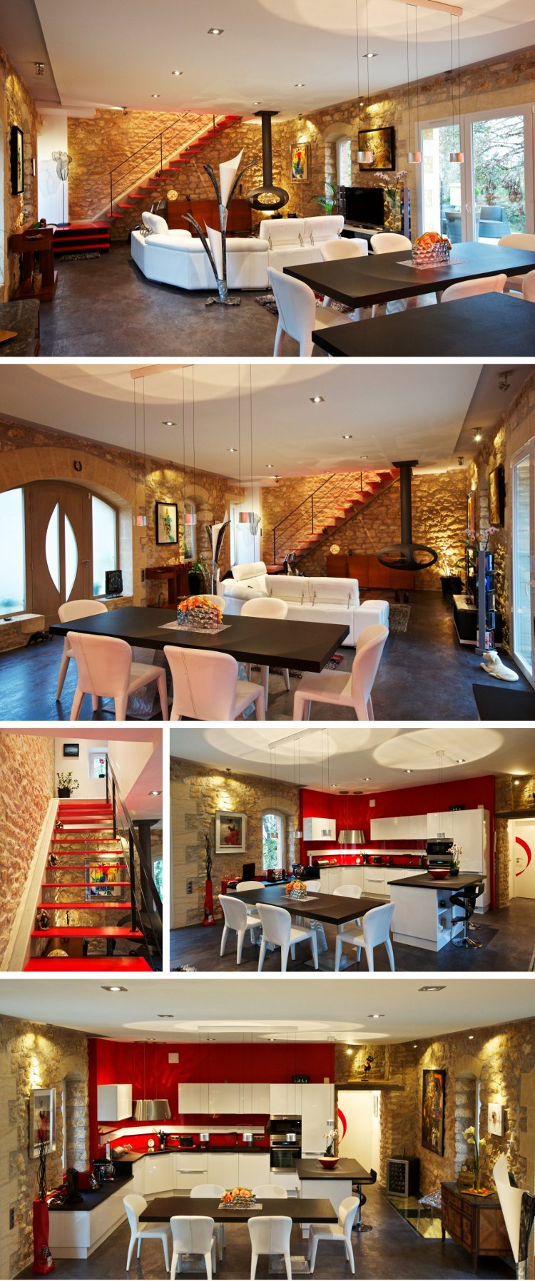 Rénovation d'une maison en pierre en Dordogne