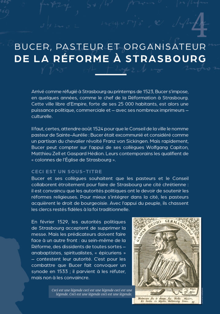 Mise en page panneaux d'exposition