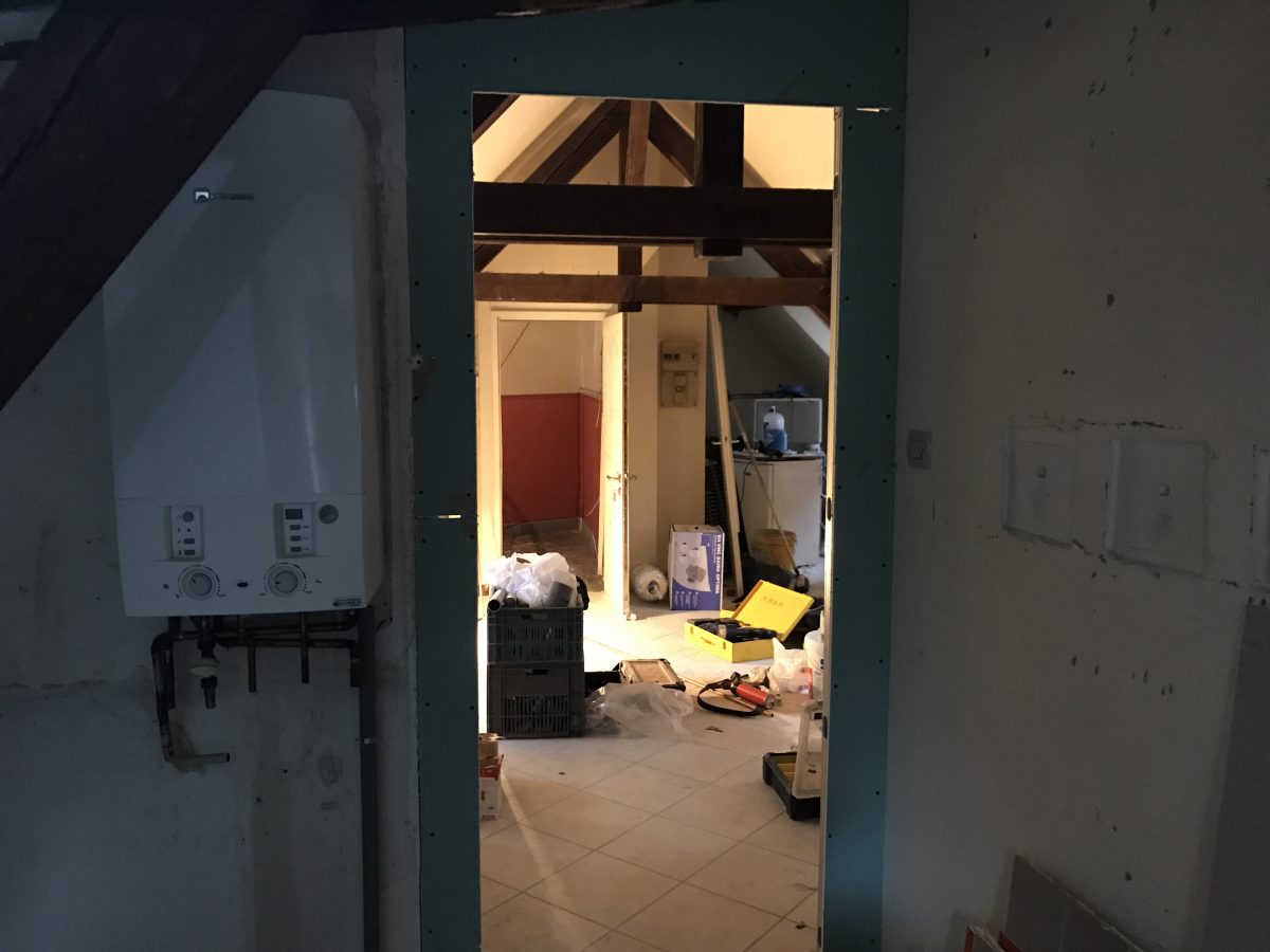 Rénovation appartement sous combles Strasbourg