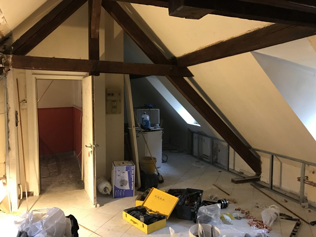 Rénovation appartement sous combles Strasbourg