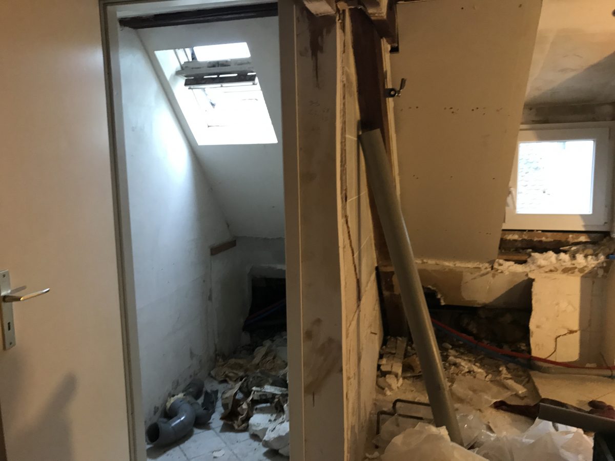 Rénovation appartement sous combles Strasbourg
