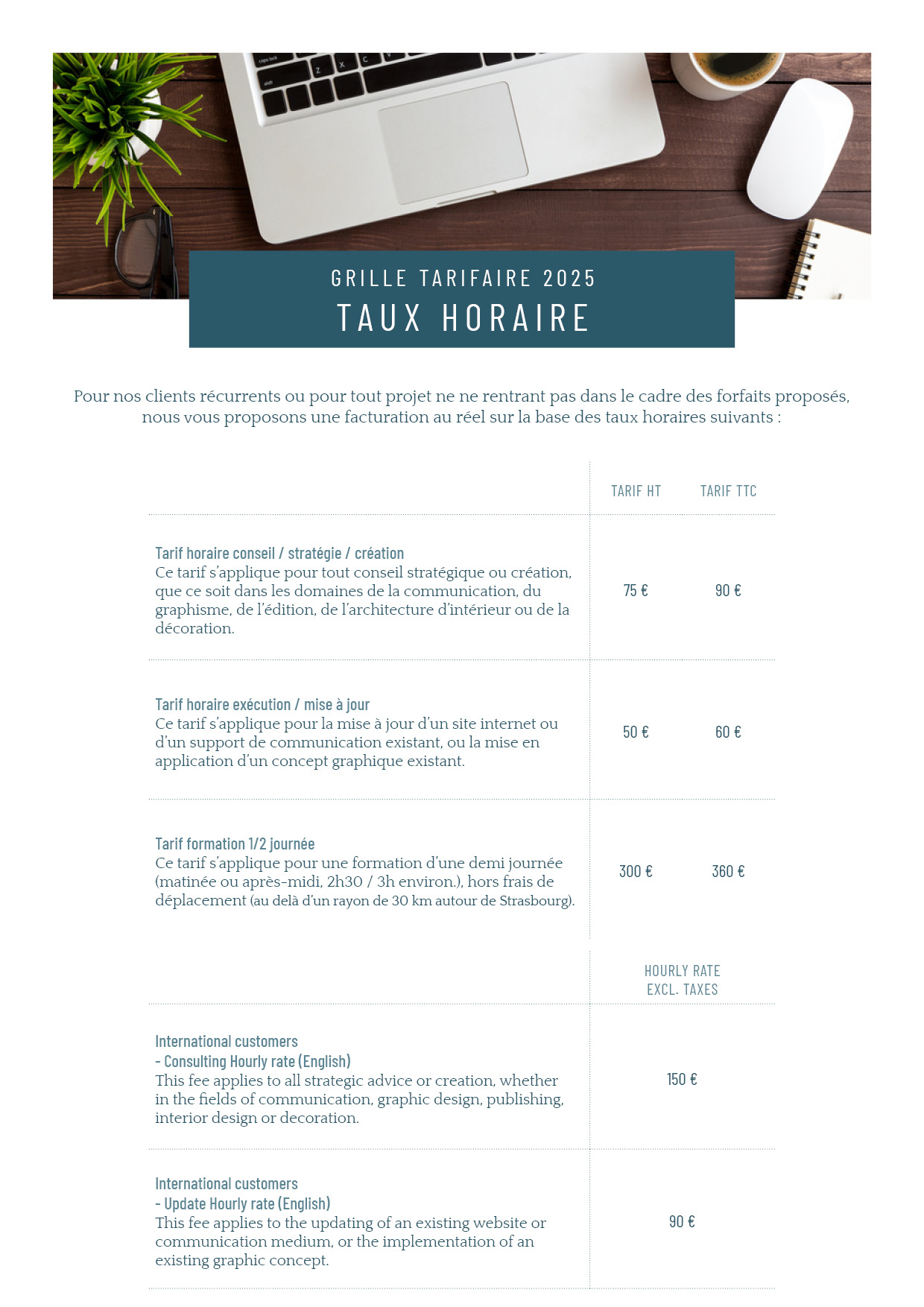 Tarif agence communication Strasbourg
